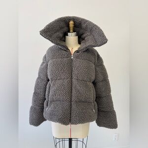 Moncler Gray Puffer Jacket